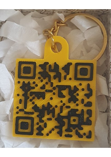 Kişiye Özel Mesaj Içeren Qr Kodlu Anahtarlık fırsatları