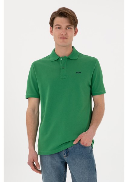 Erkek Yeşil Tişört Basic 50306007-VR054