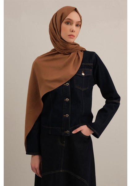 Damla Desen Bambu Cotton Şal 11