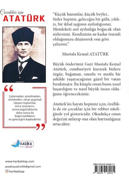 Çocuklar Için Atatürk - 96 Sayfa