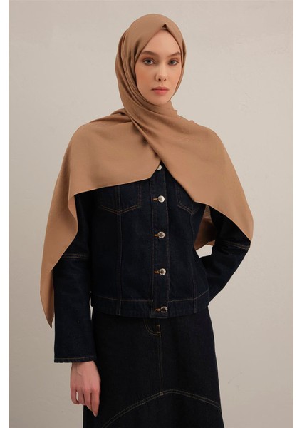 Damla Desen Bambu Cotton Şal 12