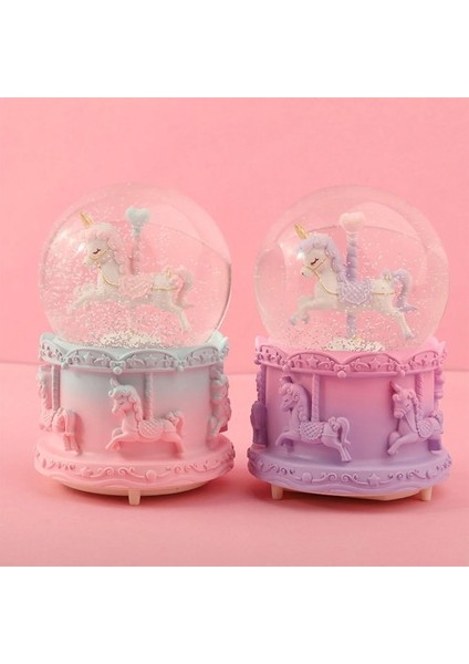 Orta Boy Unicorn Kar Küresi