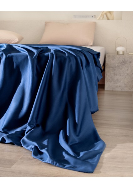 Ciel King Size %100 Pamuk Saten Nevresim - Lacivert fiyatları