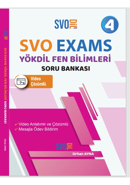 SVODİL Yökdil Fen Bilimleri Seti + Offline Digital Dil Kursu
