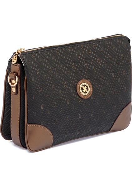 Bronz Print Kadın Çapraz Askılı Çanta - S25Y1PR09090-R7P