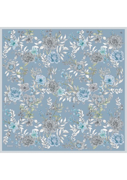 Leopar Desenli Saf İpek Twill Eşarp 9352 05 fırsatları