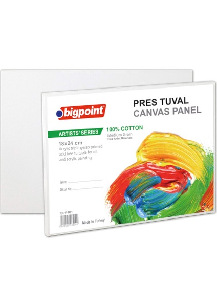 Artists' Pres Tuval 18X24CM 4'lü Paket