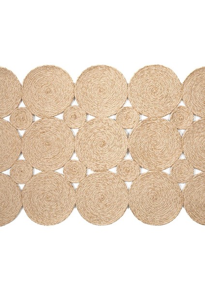 Ring Dekoratif Jüt Kilim Naturel 120x180 cm fırsatları
