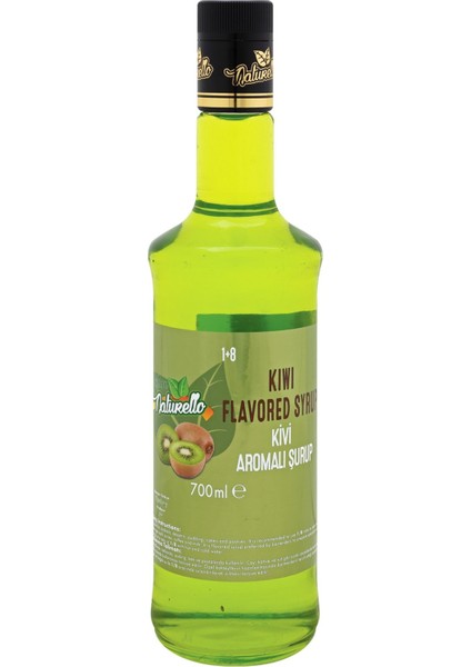 Naturello Kivi Aromalı Şurup 700 ml x 6lı Koli