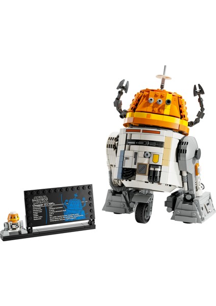 ® Star Wars™ Chopper (C1-10P)™ Astromech Droidi 75416 - 10 Yaş & Üzeri Çocuklar için Yaratıcı Oyuncak Yapım Seti (1039 Parça)