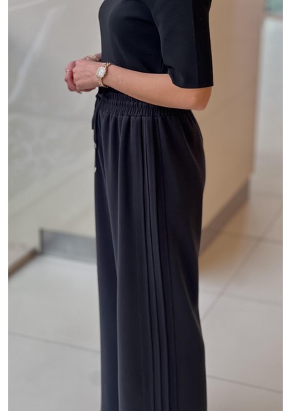 Berlin Yanı Nervürlü Geniş Paça Pantolon fiyatları