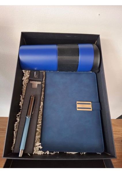 Konsept Hediyelik Set Termos Defter Roller Kalem Vip Set Özel