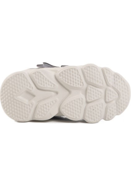 Gri Cırtlı Işıklı Hafif Unisex Çocuk Spor Ayakkabı Cayt B indirimleri