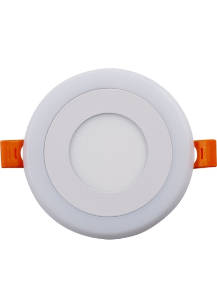 5 Adet Noas YL11 0300 Sıva Altı 3+3W 3 Fonksiyonlu Yuvarlak LED Spot 6500K Beyaz+Mavi