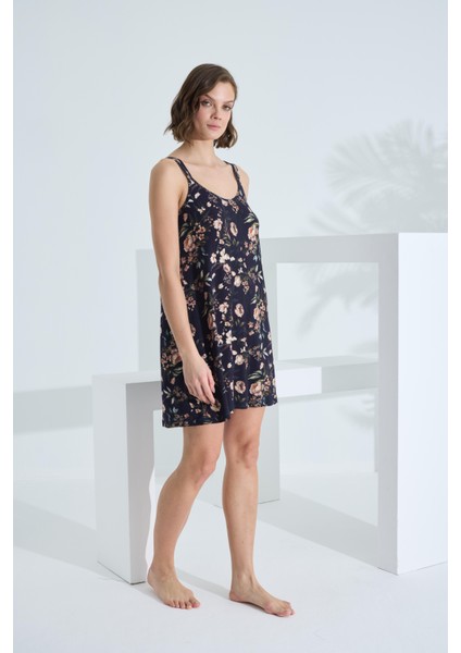 Bambu Soft Kumaş Ip Askılı Elbise 72094 modelleri