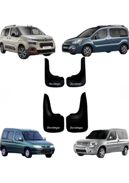 Oto Araç Citroen Berlingo Uyumlu 4`lü Paçalık , Çamurluk, Tozluk