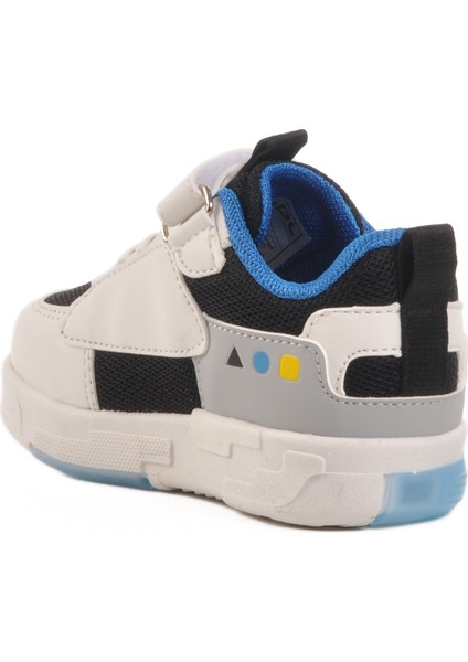Beyaz Cırtlı Fileli Işıklı Erkek Çocuk Spor Ayakkabı Legos B fırsatları
