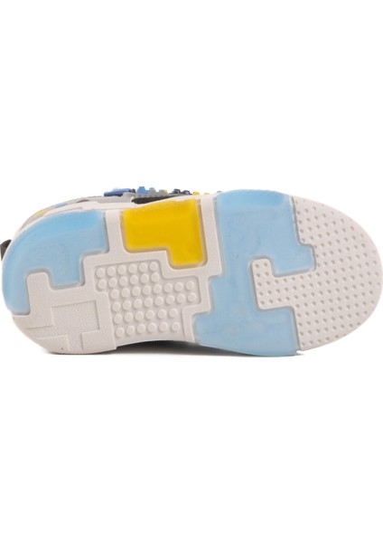 Beyaz Cırtlı Fileli Işıklı Erkek Çocuk Spor Ayakkabı Legos B indirimleri