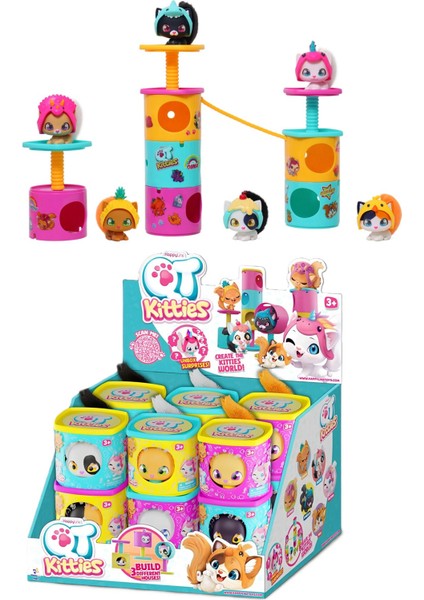 Qt Kitties Sürpriz Aksesuarlı Yavru Kedi: Her Kutuda Yeni Bir Macera!