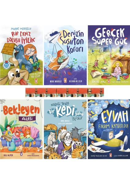 -Bir Deniz Dolusu Iyilik,eyvah Fikrim Kayboldu,gerçek Süper Güç,denizin Şaşırtan Karar(6kitp)