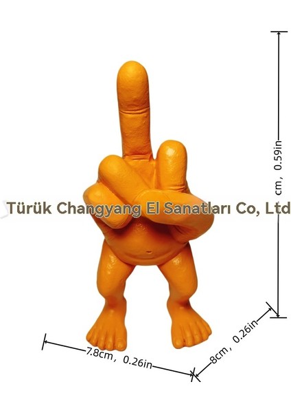 Yaratıcı Dekorasyon Orta Parmak Masa Aksesuarları (Yurt Dışından) fırsatları