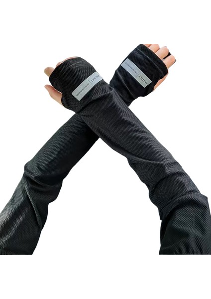 Kadın Yaz Moda Bisiklet Gevşek Uv Dayanıklı Buz Kollu (Yurt Dışından)