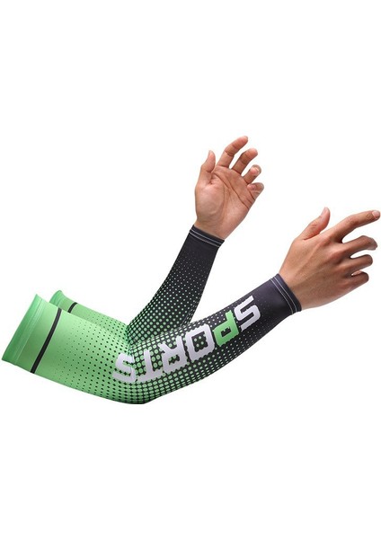 Erkekler Açık Anti-Spor Kol Güneş Koruyucu Buz Tel Kol Kılıfı (Yurt Dışından)