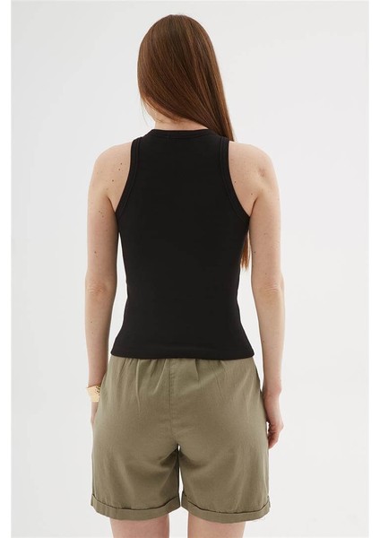 Halter Yaka Atlet Siyah indirimleri