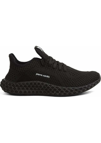 PC-30679 Fileli Erkek Günlük Yürüyüş Spor Ayakkabı Sneaker - Siyah - 40