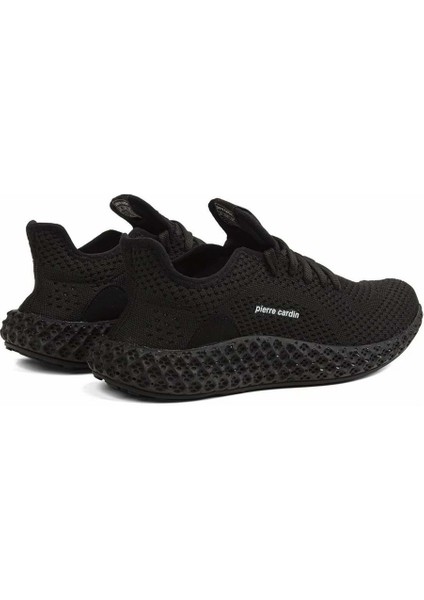 PC-30679 Fileli Erkek Günlük Yürüyüş Spor Ayakkabı Sneaker - Siyah - 40