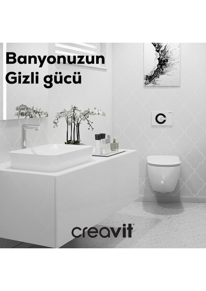 Ara Kesme Valfi 1/2-1/2" Beyaz Mat fiyatları