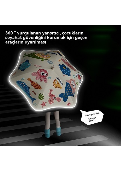 Ilkokul Öğrencileri Güneşli ve Yağmurlu Yaratıcı Yuvarlatılmış Köşeler (Yurt Dışından)
