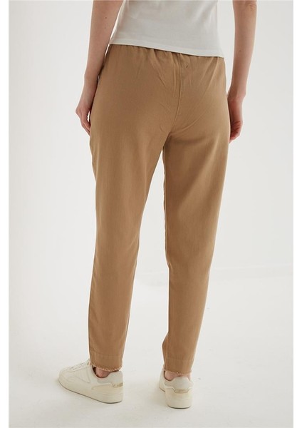 Rahat Paçası Püsküllü Pantolon Bej fırsatları