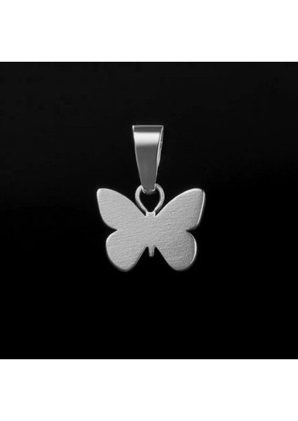 925 Ayar Gümüş Kolye Kelebek SM1441