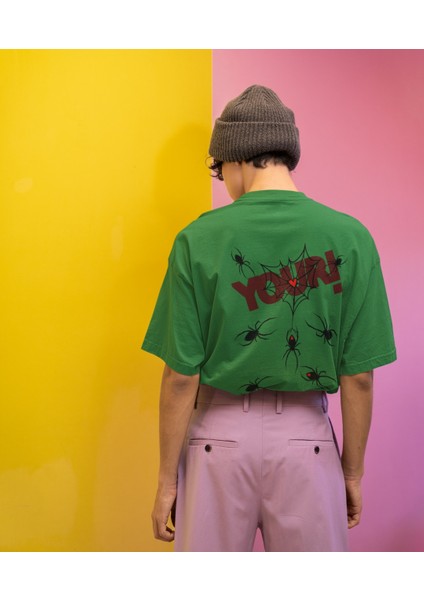 Your Spider Web Baskılı Erkek Tişört fiyatları