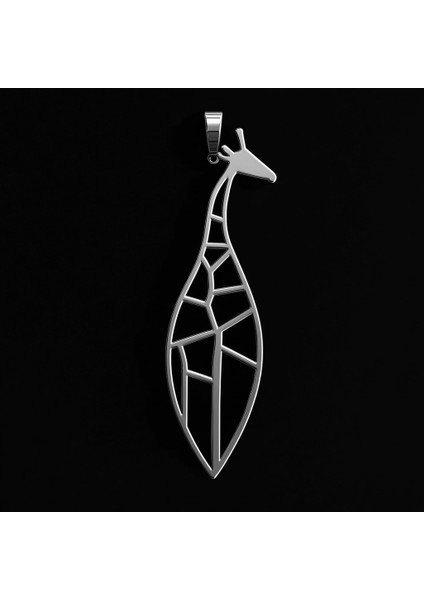 925 Ayar gümüş kolye zürafa SM2343