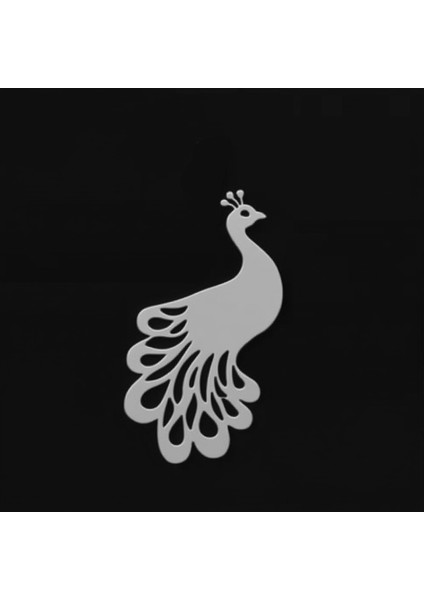 925 Ayar Gümüş Kolye Tavus Kuşu SM3427