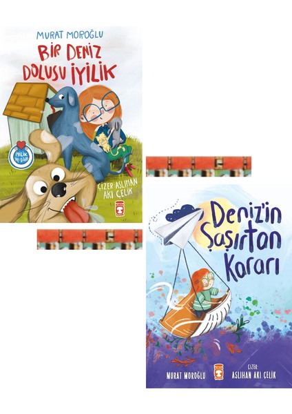 Murat Moroğlu Kitaplığı- -Bir Deniz Dolusu Iyilik,denizin Şaşırtan Karari(2kitp)