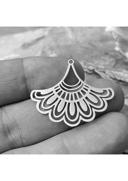 925 Ayar Gümüş Kolye Tavus Kuşu SM3442