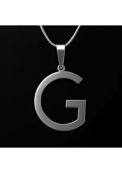 925 Ayar gümüş kolye Harf G SM2769