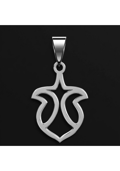 925 Ayar gümüş kolye meşe SM3459