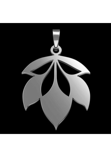 925 Ayar gümüş kolye fındık SM3445