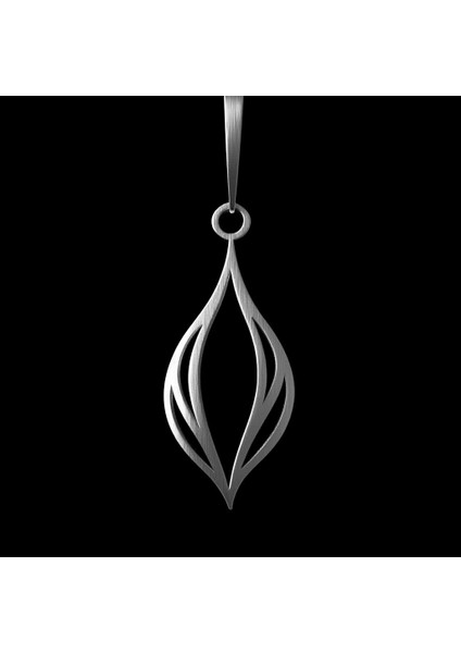 925 Ayar gümüş kolye fındık SM3448