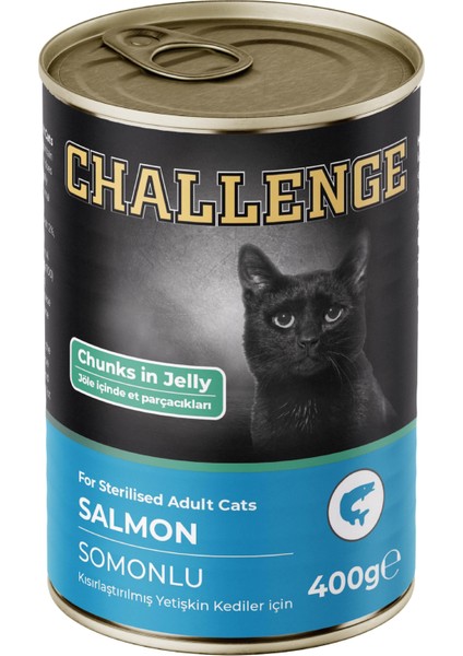 Somonlu Kısırlaştırılmış Yetişkin Kedi Konservesi 400 gr