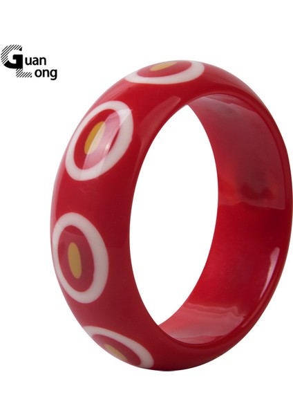 KB180-8 Guanlong Moda Hint Kore Akrilik Reçine Kız Bilezikleri ve Kolyeler ile Charm'li El Yapımı Bilezikler Kadınlar Için Düğün Takıları (Yurt Dışından) fırsatları