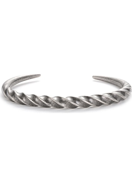 H2 Vintage Bilezik Bilezik Erkekler Kadınlar Bilezik Retro Viking Titanyum Çelik Rahat Eski Moda Takı Pulseira (Yurt Dışından)