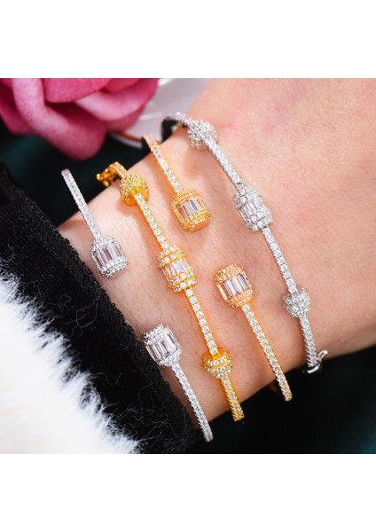 Altın B Yeni Sıcak Bilezik Romantik Lüks Muhteşem Bilezik Kız Kadın Düğün Nişan Parti Gösteri Takı Için (Yurt Dışından) fiyatları