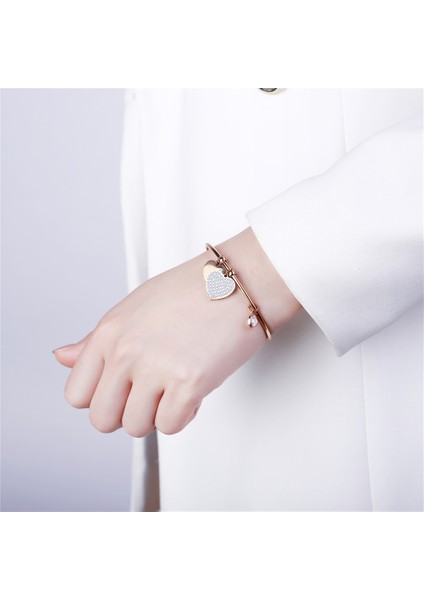 Altın Gül Kadınlar Için Paslanmaz Çelik Nazar Boncuğu Kırmızı Biber Kolye Bilezik Ağacı Kalp Pulsera Kızlar Parti Takı Hediye 2020 (Yurt Dışından) indirimleri