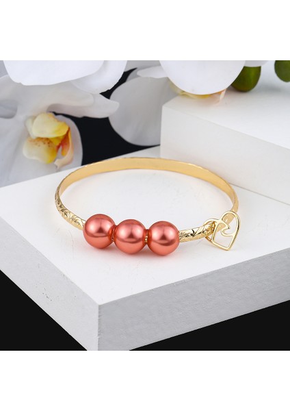 70 mm Tarzı SL2170GORS Cring Coco Bakır Bilezik Polinezya Mikronezya Hawai Takı Geleneksel 7 Renk Inci Bilezik Kadınlar Için (Yurt Dışından)