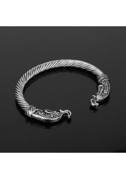Bronz Vintage Ejderha Bilezik Takı Moda Aksesuarları Viking Bileziği Erkek Kol Bileziği Kadın Bilezikleri Bilezikler Için Bilezikler (Yurt Dışından) modelleri